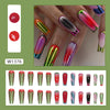 12 Sizes-24 Pcs Press On Nails W1376