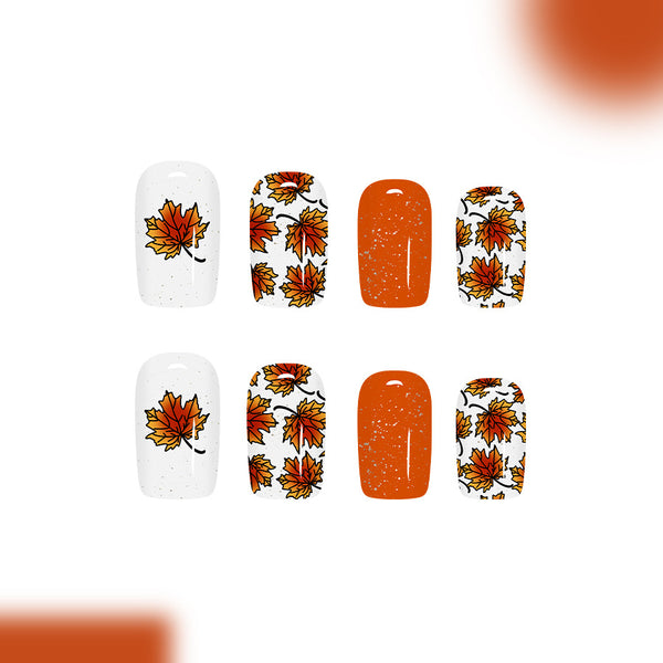 12 Sizes-24 Pcs Press On Nails C1078