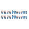 12 Sizes-24 Pcs Press On Nails W322