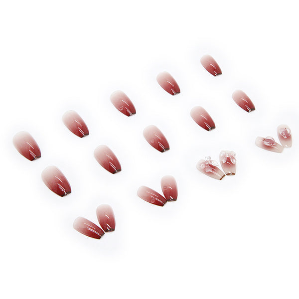 12 Sizes-24 Pcs Press On Nails Z311