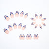 12 Sizes-24 Pcs Press On Nails W041