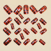 12 Sizes-24 Pcs Press On Nails Y1654