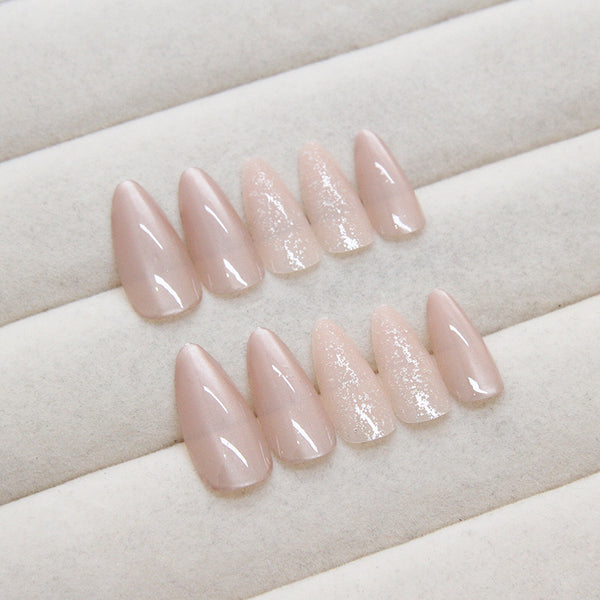 12 Sizes-24 Pcs Press On Nails MY085