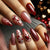 12 Sizes-24 Pcs Press On Nails Y1734