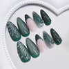 12 Sizes-24 Pcs Press On Nails W1970