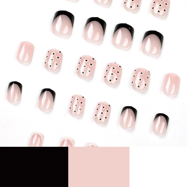 12 Sizes-24 Pcs Press On Nails JP1829