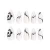 12 Sizes-24 Pcs Press On Nails JP3021