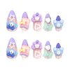 12 Sizes-24 Pcs Press On Nails JP2799