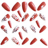 12 Sizes-24 Pcs Press On Nails Y1168