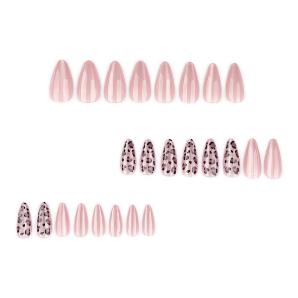 12 Sizes-24 Pcs Press On Nails JP4177