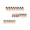 12 Sizes-24 Pcs Press On Nails JP2567