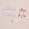 12 Sizes-24 Pcs Press On Nails W978