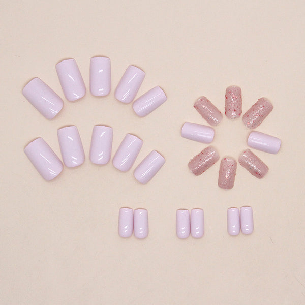 12 Sizes-24 Pcs Press On Nails W978