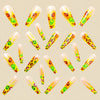 12 Sizes-24 Pcs Press On Nails Y707