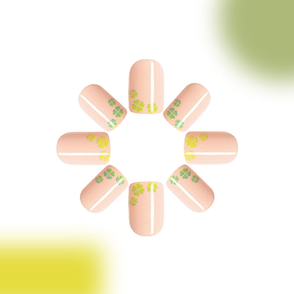 12 Sizes-24 Pcs Press On Nails C301