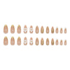 12 Sizes-24 Pcs Press On Nails Z1111