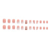 12 Sizes-24 Pcs Press On Nails Z536