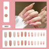 12 Sizes-24 Pcs Press On Nails W001