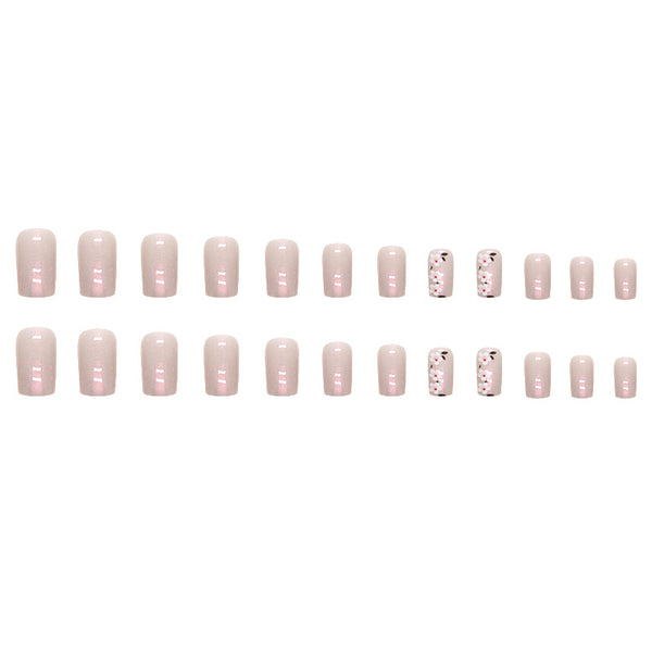 12 Sizes-24 Pcs Press On Nails W1197