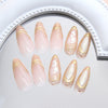 12 Sizes-24 Pcs Press On Nails W1905