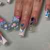 12 Sizes-24 Pcs Press On Nails Z535