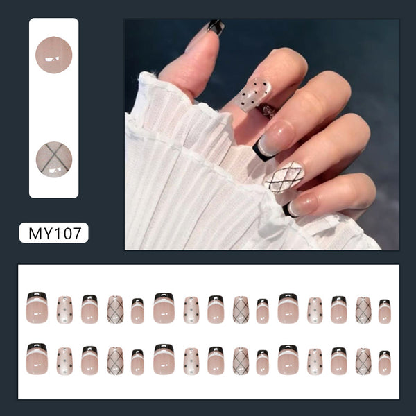 30 Pcs Press On Nails MY107