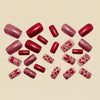 12 Sizes-24 Pcs Press On Nails Y1749