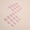 12 Sizes-24 Pcs Press On Nails W1267