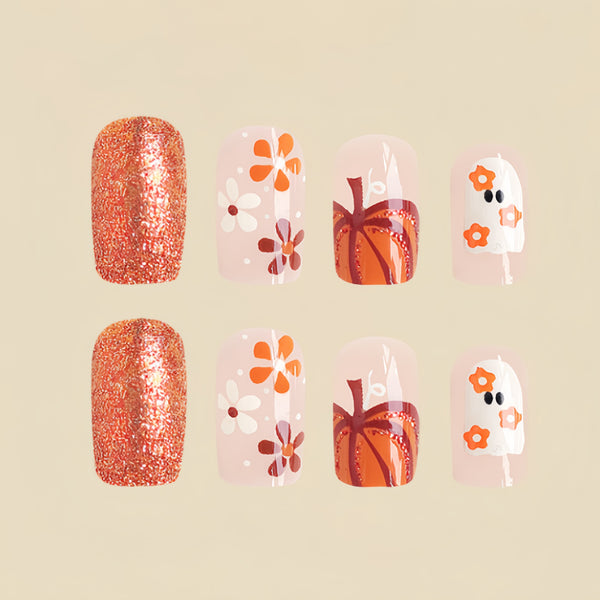 12 Sizes-24 Pcs Press On Nails Y225