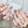 12 Sizes-24 Pcs Press On Nails Z818