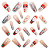 12 Sizes-24 Pcs Press On Nails Y1317