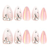 12 Sizes-24 Pcs Press On Nails JP4064