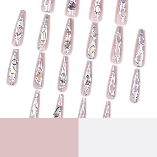 12 Sizes-24 Pcs Press On Nails JP3341
