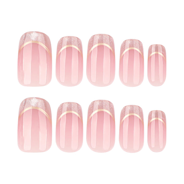 12 Sizes-24 Pcs Press On Nails JP3930