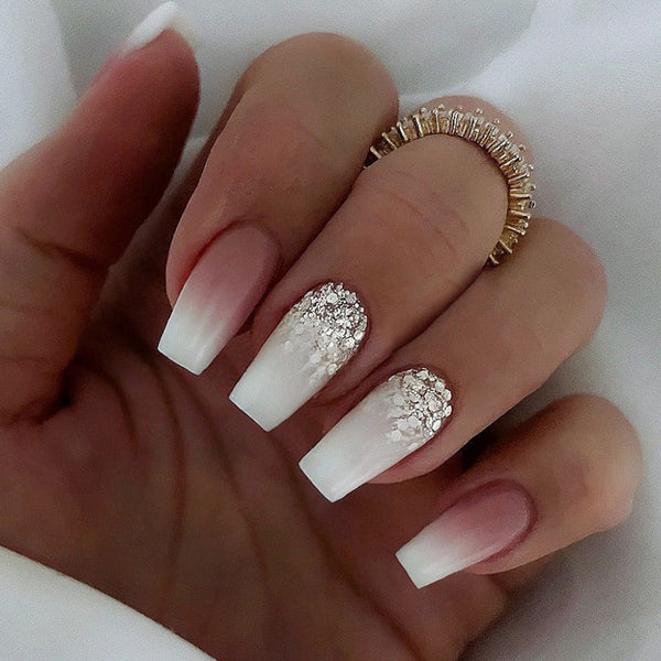 12 Sizes-24 Pcs Press On Nails W559