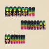 12 Sizes-24 Pcs Press On Nails Y1186
