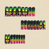 12 Sizes-24 Pcs Press On Nails Y1186