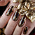 12 Sizes-24 Pcs Press On Nails Y1379