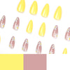 12 Sizes-24 Pcs Press On Nails JP1674
