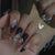 12 Sizes-24 Pcs Press On Nails JP992