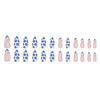 12 Sizes-24 Pcs Press On Nails W656