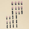 12 Sizes-24 Pcs Press On Nails D005