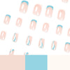 12 Sizes-24 Pcs Press On Nails JP1806