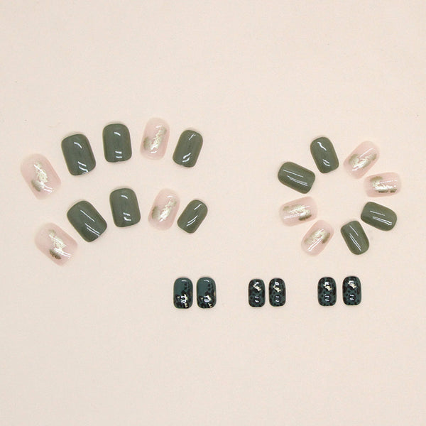 12 Sizes-24 Pcs Press On Nails W451