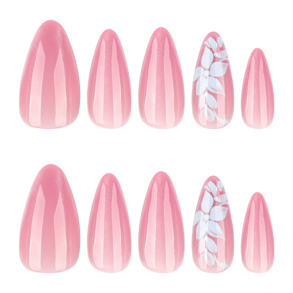 12 Sizes-24 Pcs Press On Nails JP3986