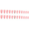 12 Sizes-24 Pcs Press On Nails D015
