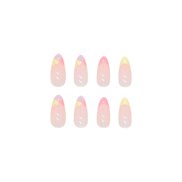 12 Sizes-24 Pcs Press On Nails W076