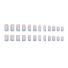 12 Sizes-24 Pcs Press On Nails W1227
