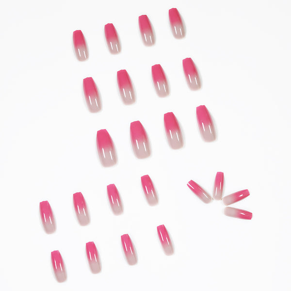 12 Sizes-24 Pcs Press On Nails JP1015