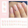 12 Sizes-24 Pcs Press On Nails C996